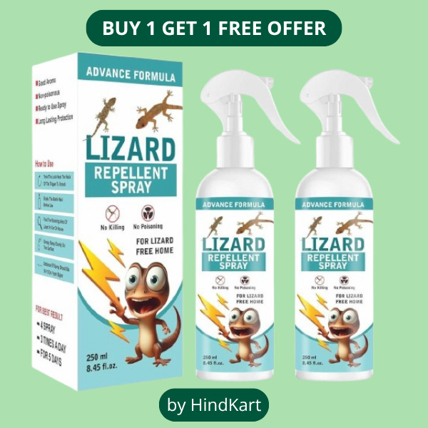 Lizard Repellent Spray (250ML | Buy 1 Get 1 Free)