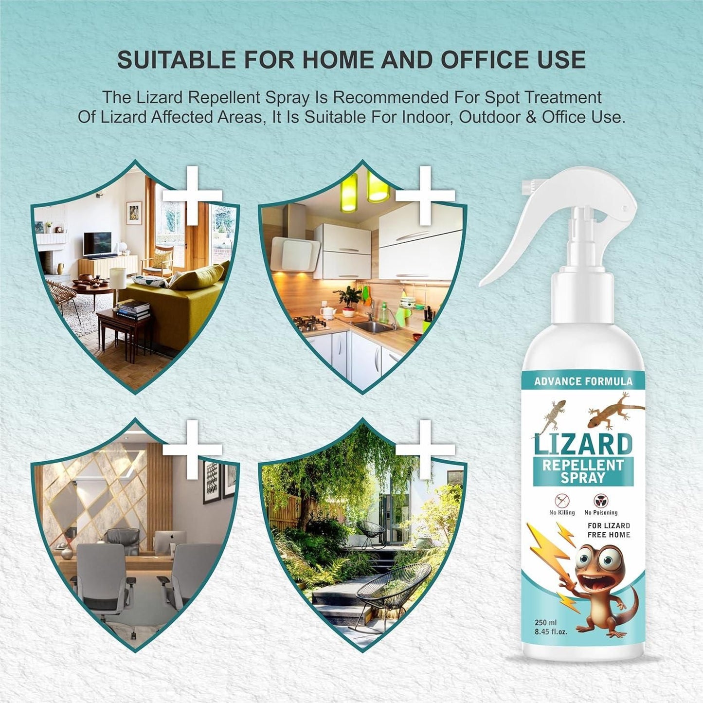 Lizard Repellent Spray (250ML | Buy 1 Get 1 Free)